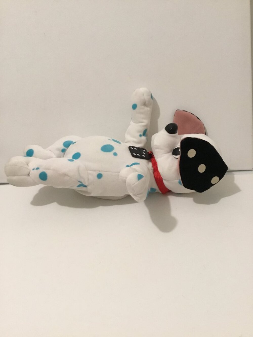 102 Dalmations Domino plush, w/blue spots, 17 " - Rare, Vintage plush - Picture 5 of 7
